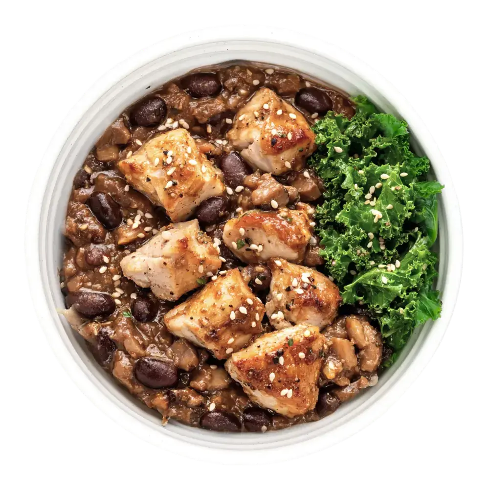 Korean Chicken & Bean Bowl