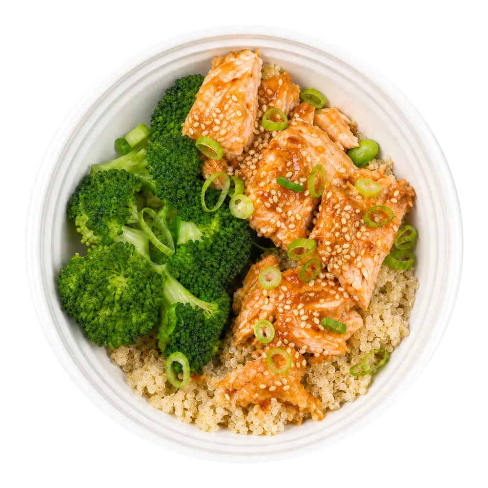 Miso Maple Salmon Bowl