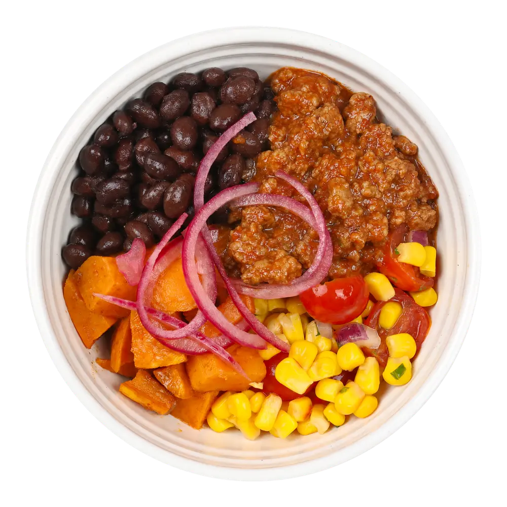 Tex Mex Quorn Loaded Sweet Potato